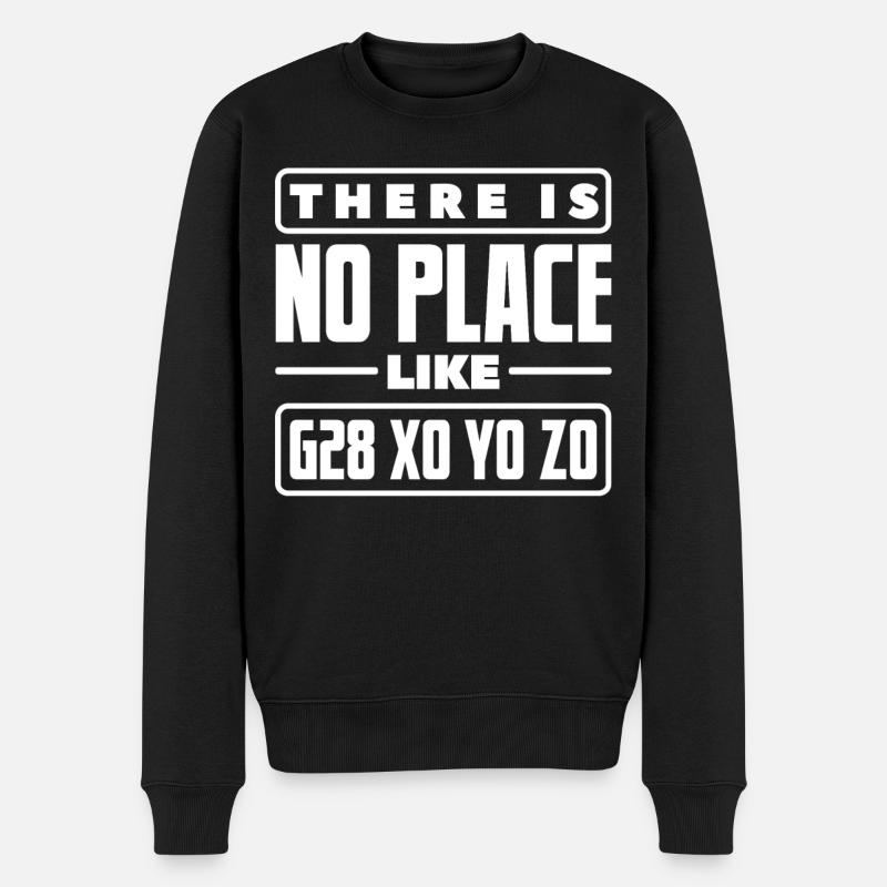 cnc mechaniker, cnc fräser - Männer Premium Bio Pullover - Schwarz