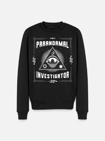 Paranormal investigator - Men's Premium Organic Jumper - black