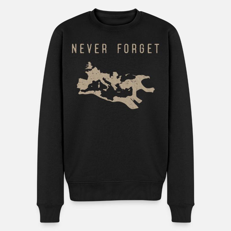 Empire romain, Romains anciens, César - Pull Premium bio Homme - noir