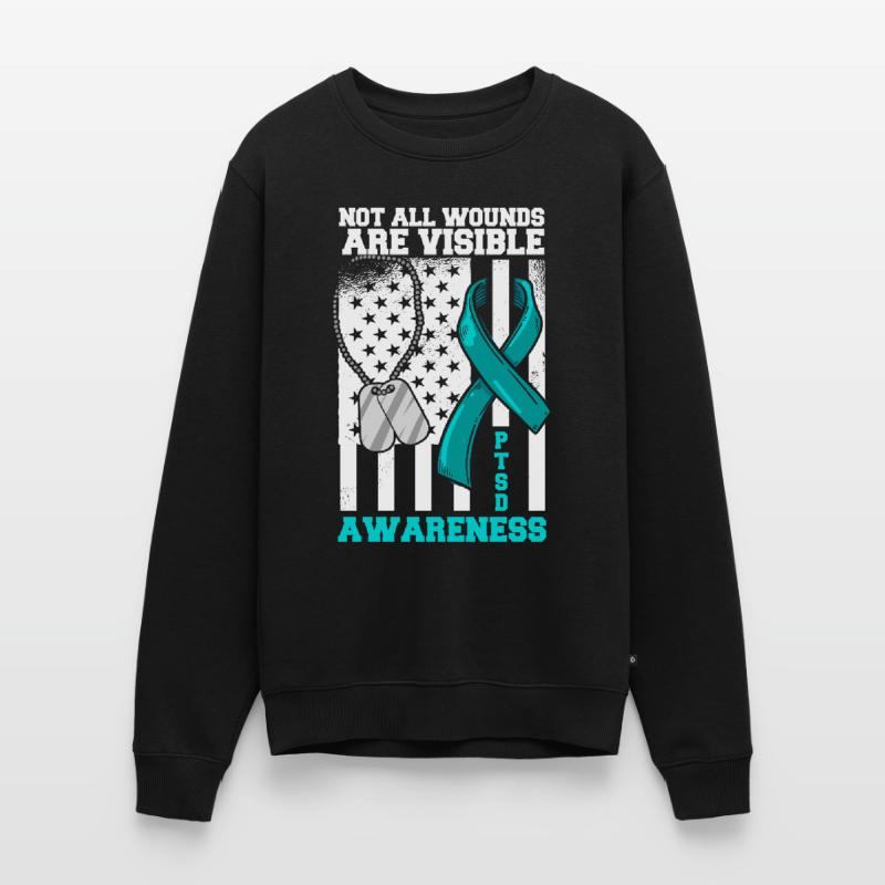 Conscience du SSPT que vous n’êtes pas seul Pull Premium bio Homme