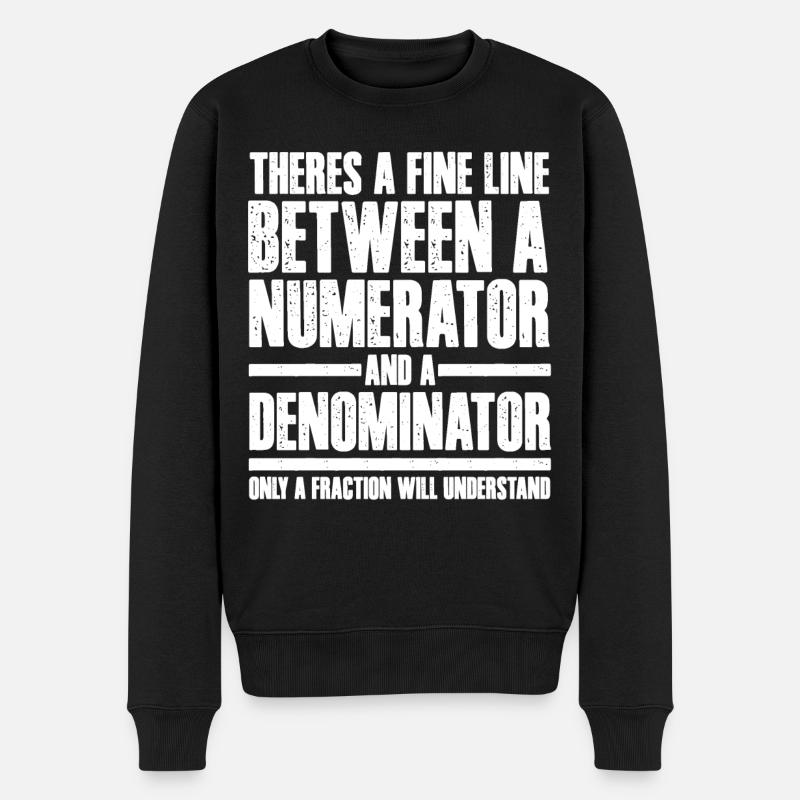 Mathématiciens, Mathématiques, Mathématiques - Pull Premium bio Homme - noir