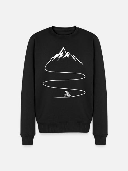 VTT de descente, VTT - Pull Premium bio Homme - noir
