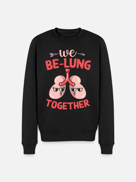 Respiratory therapists - Men's Premium Organic Jumper - black