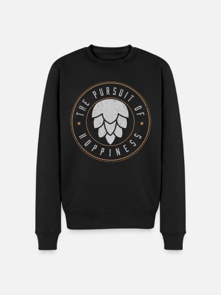 Hops, Hopp, Beer, Beer Lovers - Men's Premium Organic Jumper - black