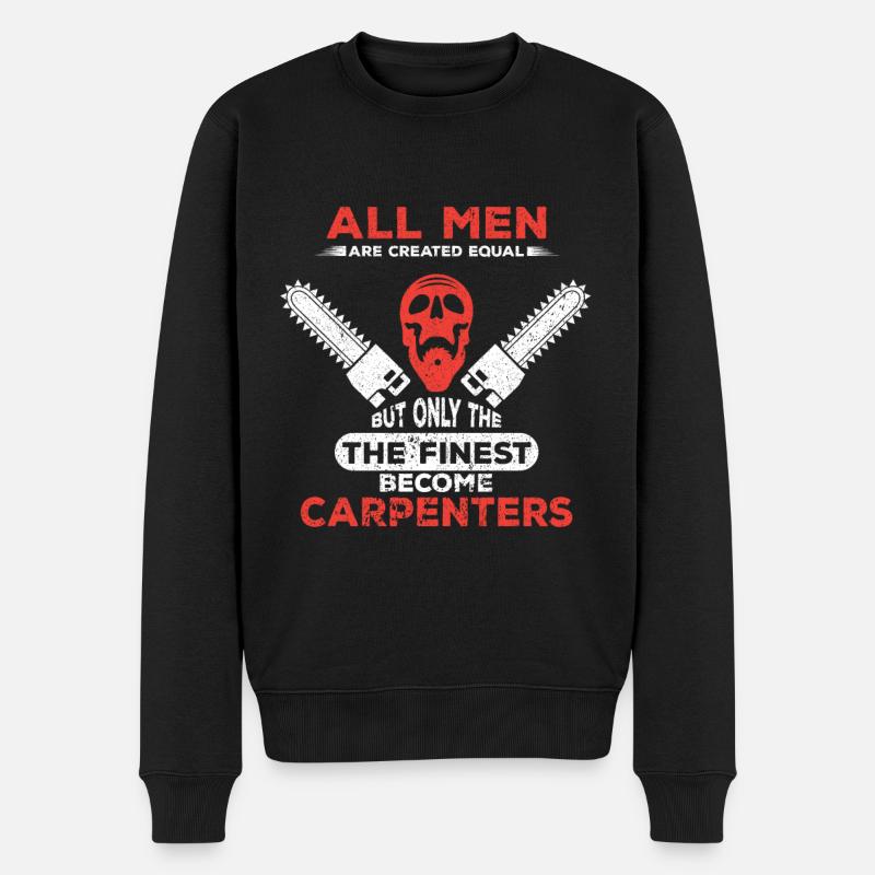 Carpenter Carpenter Carpenter Craft Journeyman - Men's Premium Organic Jumper - black