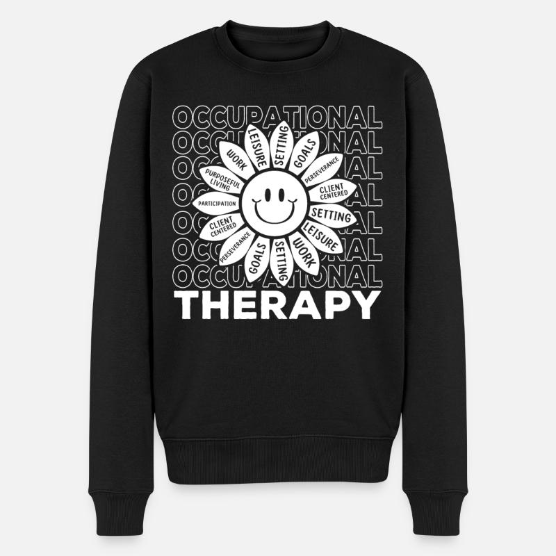Arbetsterapi - Ekologisk premiumtröja herr - svart
