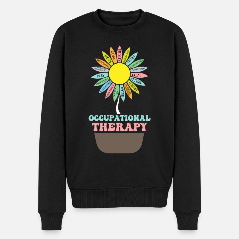 Ergothérapie - Pull Premium bio Homme - noir