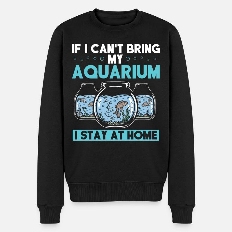 Développement d’aquariophiles, aquarium - Pull Premium bio Homme - noir