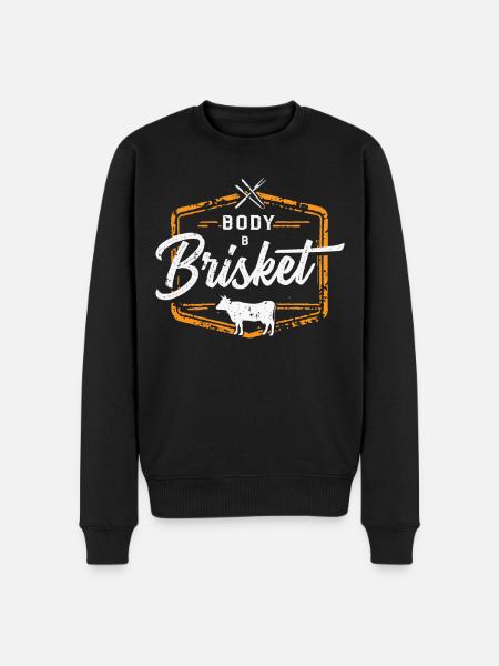 Smokoligist, BBQ, Grill, - Men's Premium Organic Jumper - black