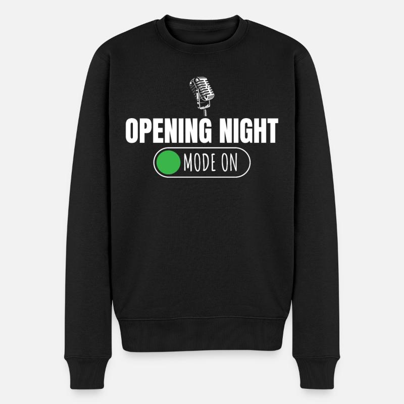 Chanteur d’opéra, voix, opéra - Pull Premium bio Homme - noir