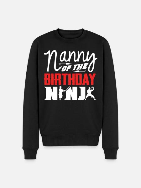 Anniversaire du Ninja, Ninja, - Pull Premium bio Homme - noir