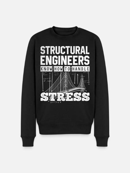Civil engineers - Men's Premium Organic Jumper - black