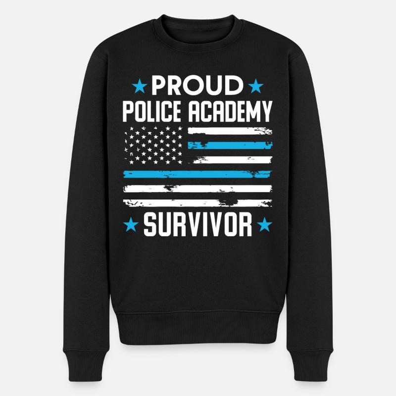 Appréciation du policier - Pull Premium bio Homme - noir