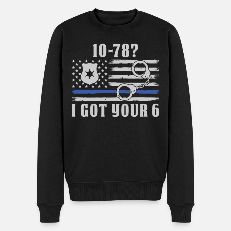 Appréciation du policier - Pull Premium bio Homme - noir