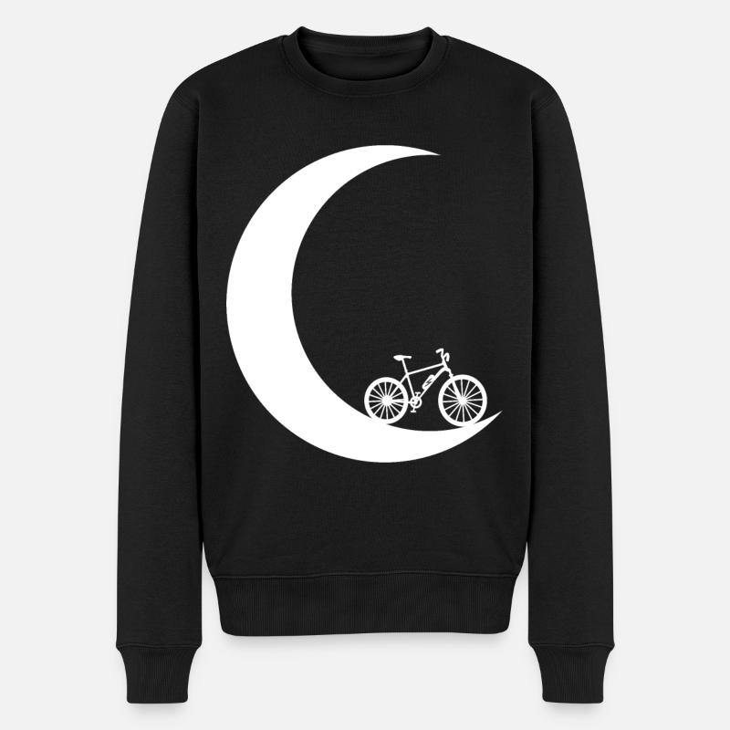 Crescent Moon - E-Bike - - Pull Premium bio Homme - noir
