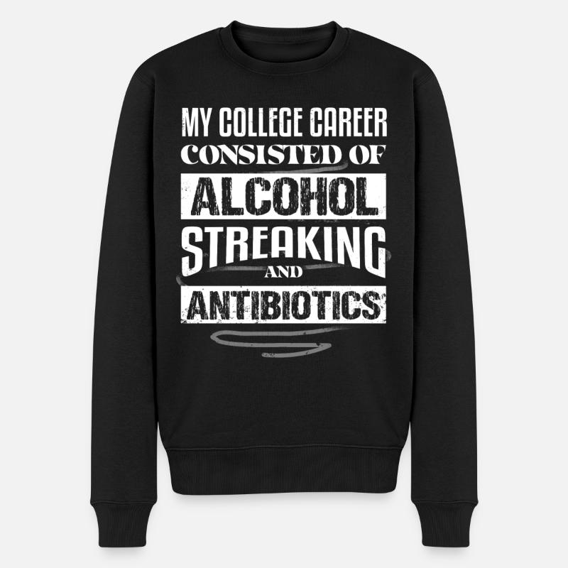 Mikrobiologie, Chemielehrer, Mikrobiologe - Männer Premium Bio Pullover - Schwarz