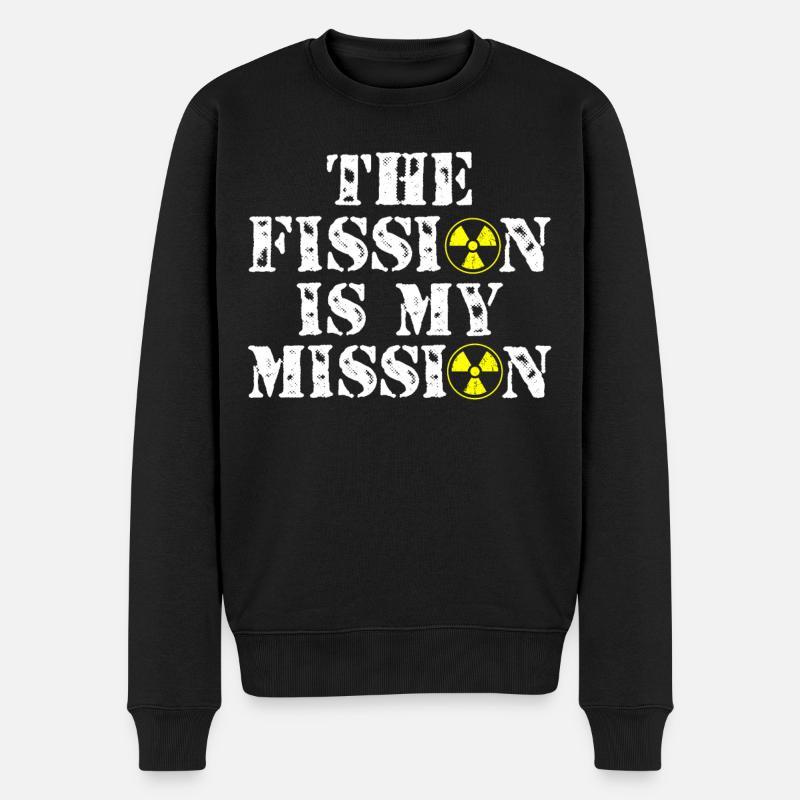 Nuclear Engineer, Nuclear Science, Science - Men's Premium Organic Jumper - black