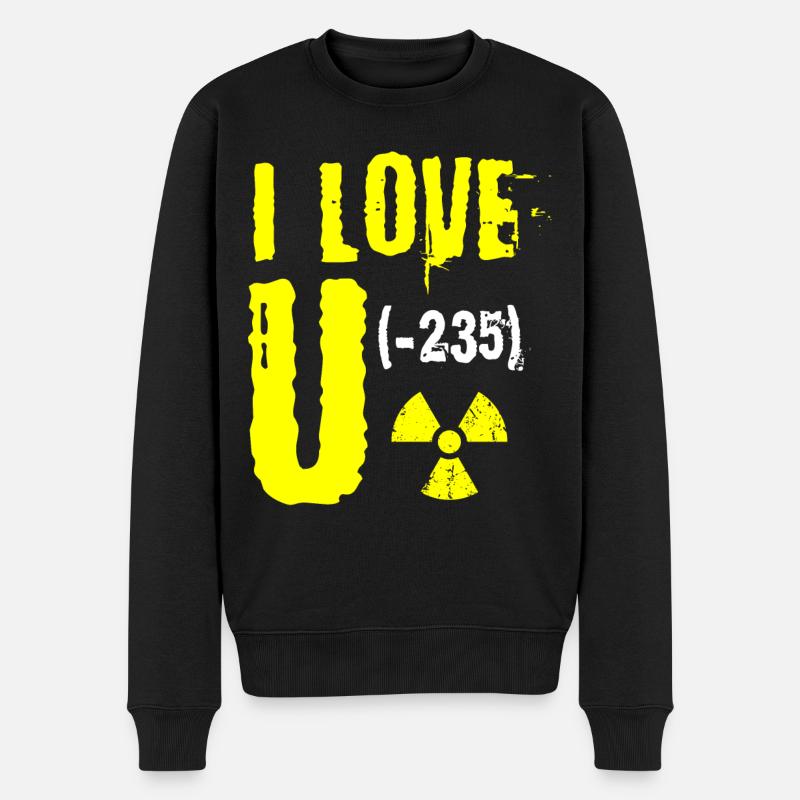 Ingénieur nucléaire, Sciences nucléaires, Science - Pull Premium bio Homme - noir