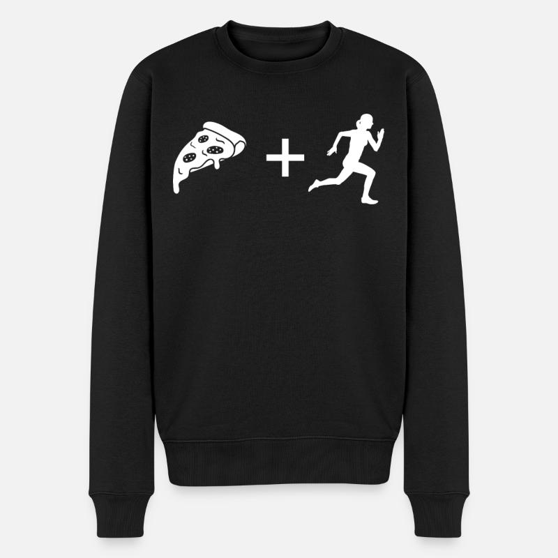 Pizza - Course féminine - - Pull Premium bio Homme - noir