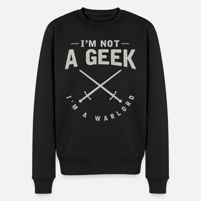 Larp, Larping, Jeu de rôle - Pull Premium bio Homme - noir