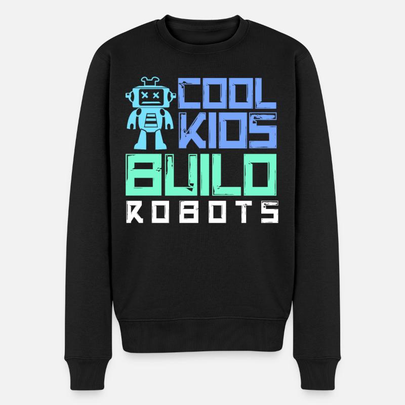 Robotics, Robotics Engineer - Men's Premium Organic Jumper - black