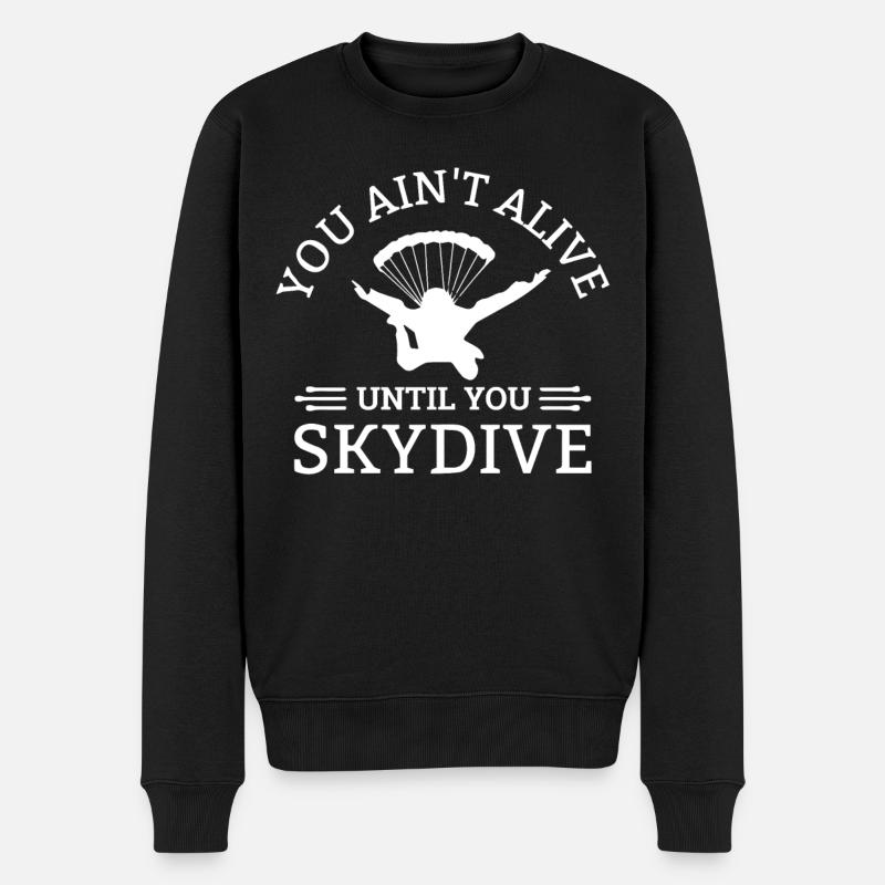 Parachutisme, Parachutisme - Pull Premium bio Homme - noir