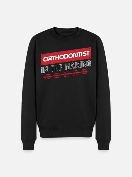 Orthodontists, dentists, dental services - Men's Premium Organic Jumper - black