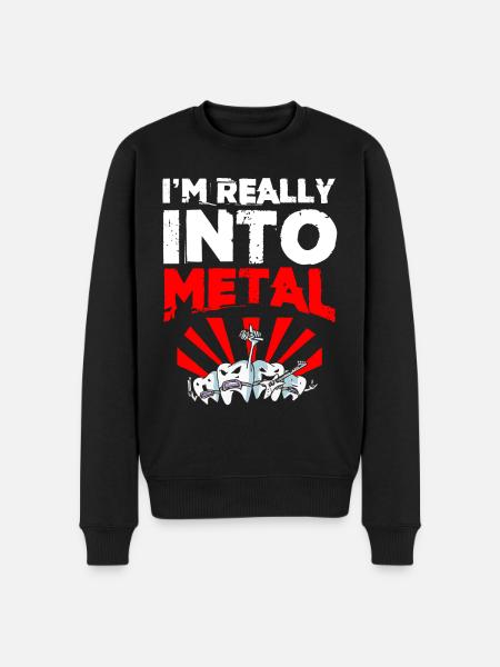 Orthodontists, dentists, dental services - Men's Premium Organic Jumper - black