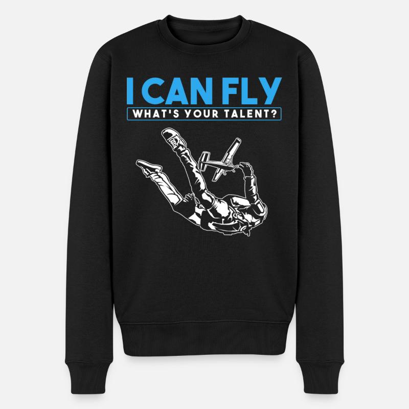Parachutisme, Parachutisme - Pull Premium bio Homme - noir