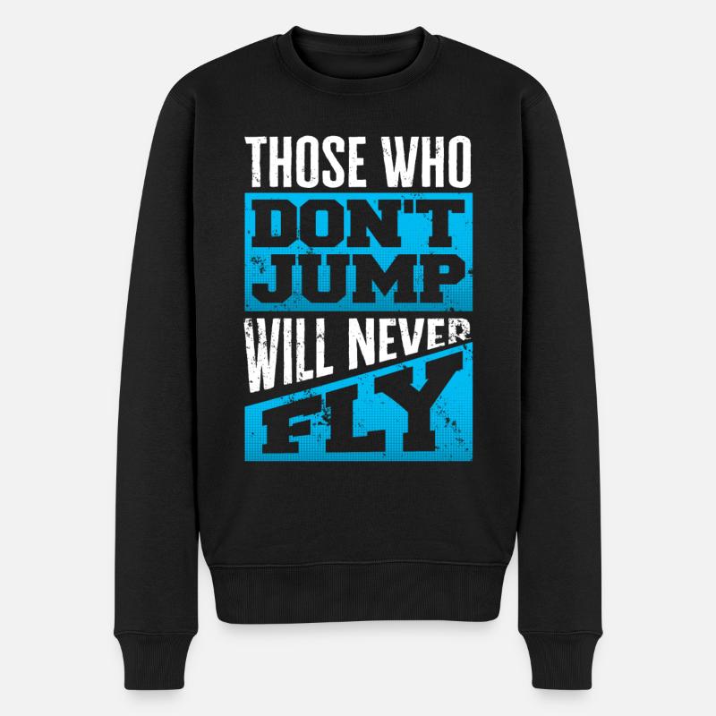 Parachutisme, Parachutisme - Pull Premium bio Homme - noir