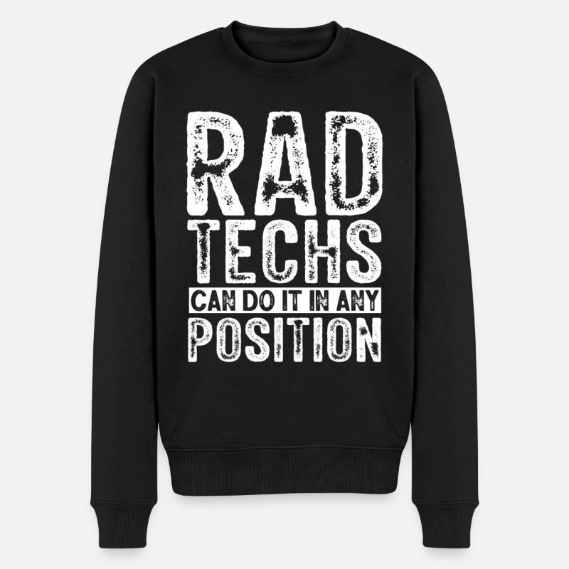 Technologie RAD, radiologue - Pull Premium bio Homme - noir