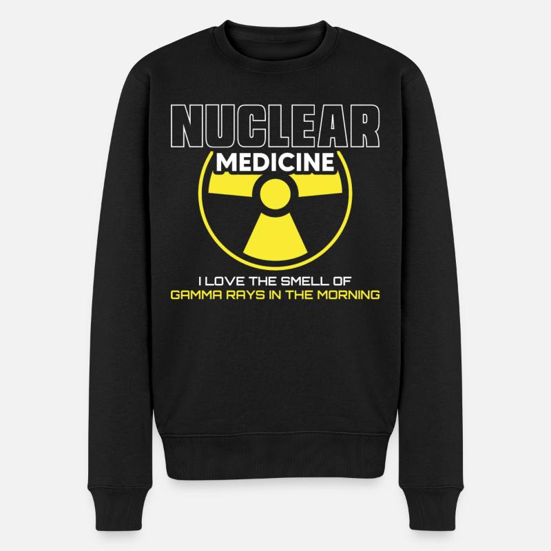 NUC Med Squad, Médecine nucléaire - Pull Premium bio Homme - noir