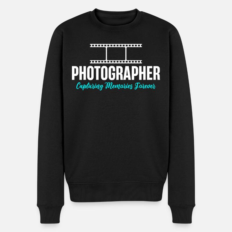 Photographe, Photographie - Pull Premium bio Homme - noir