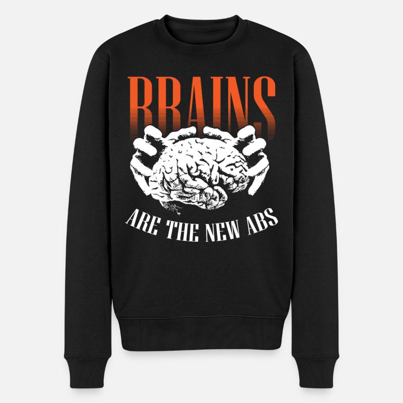 Neurowissenschaft - Männer Premium Bio Pullover - Schwarz