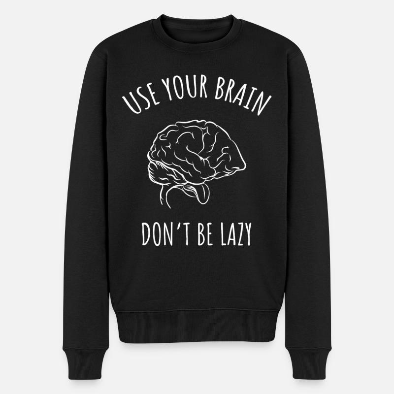 Neurosciences - Pull Premium bio Homme - noir