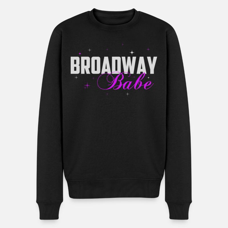Broadway, Musical, Nerd de théâtre - Pull Premium bio Homme - noir