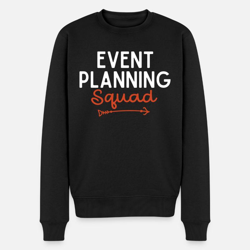 Event Planning, Event Planner - Men's Premium Organic Jumper - black
