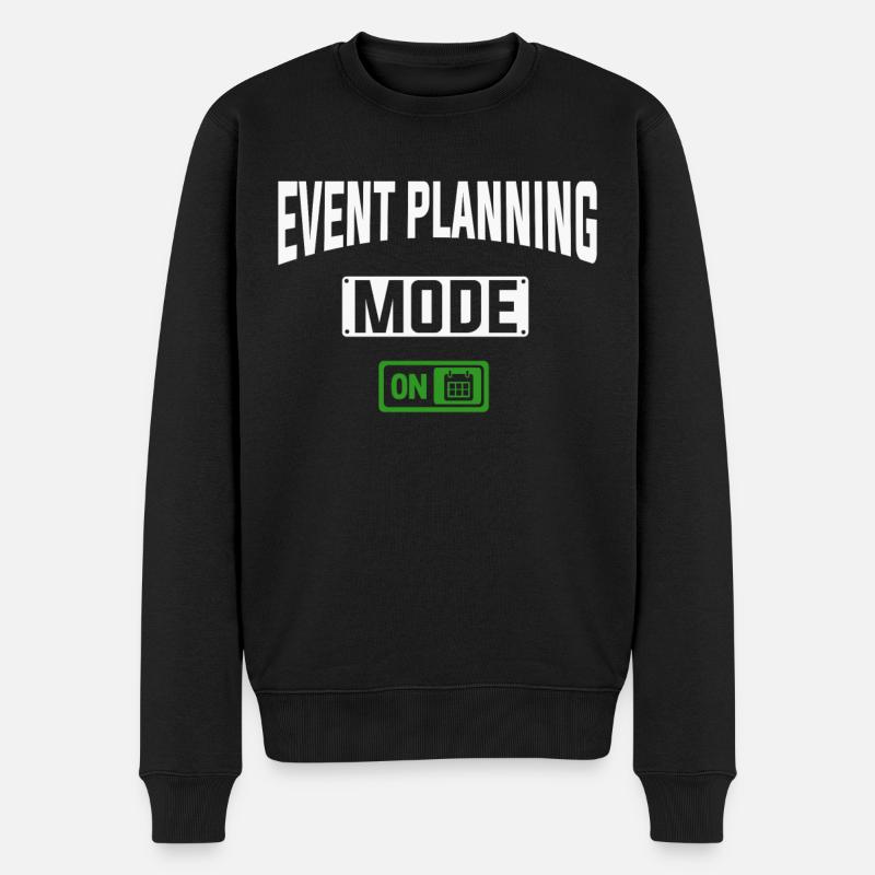 Planification d’événements, Planificateur d’événements - Pull Premium bio Homme - noir