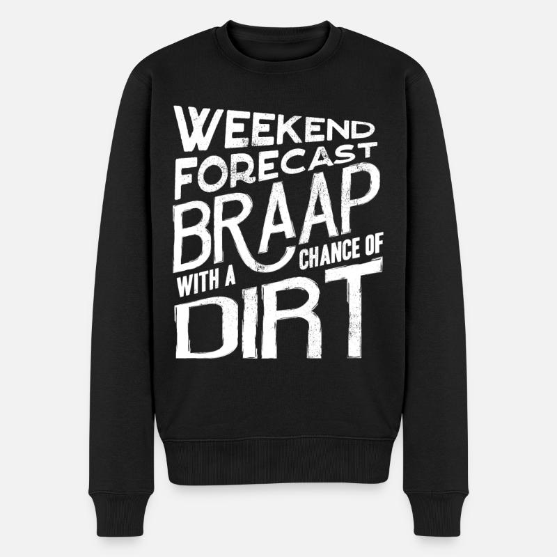 Motards de motocross - Pull Premium bio Homme - noir