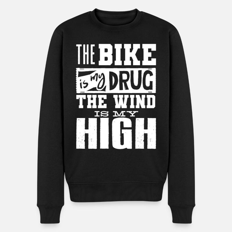 Motards de motocross - Pull Premium bio Homme - noir
