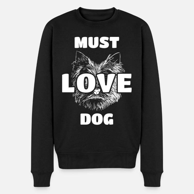 Doit aimer le chien - Pull Premium bio Homme - noir