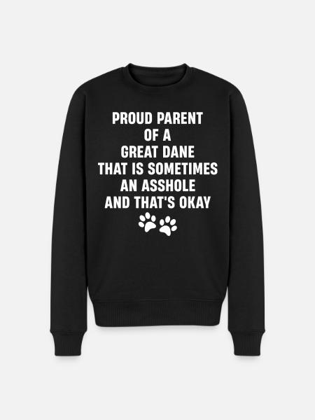 Great Danes, Great Danes - Men's Premium Organic Jumper - black