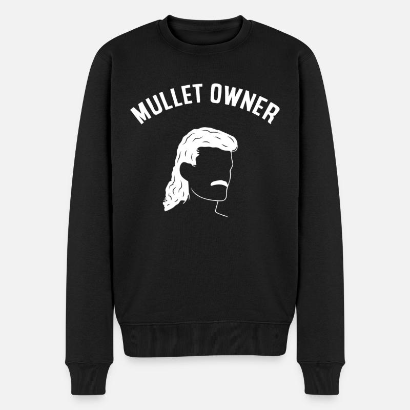 propriétaire de mulet, mulet - Pull Premium bio Homme - noir