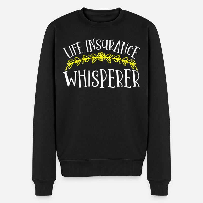 Assureur - Pull Premium bio Homme - noir