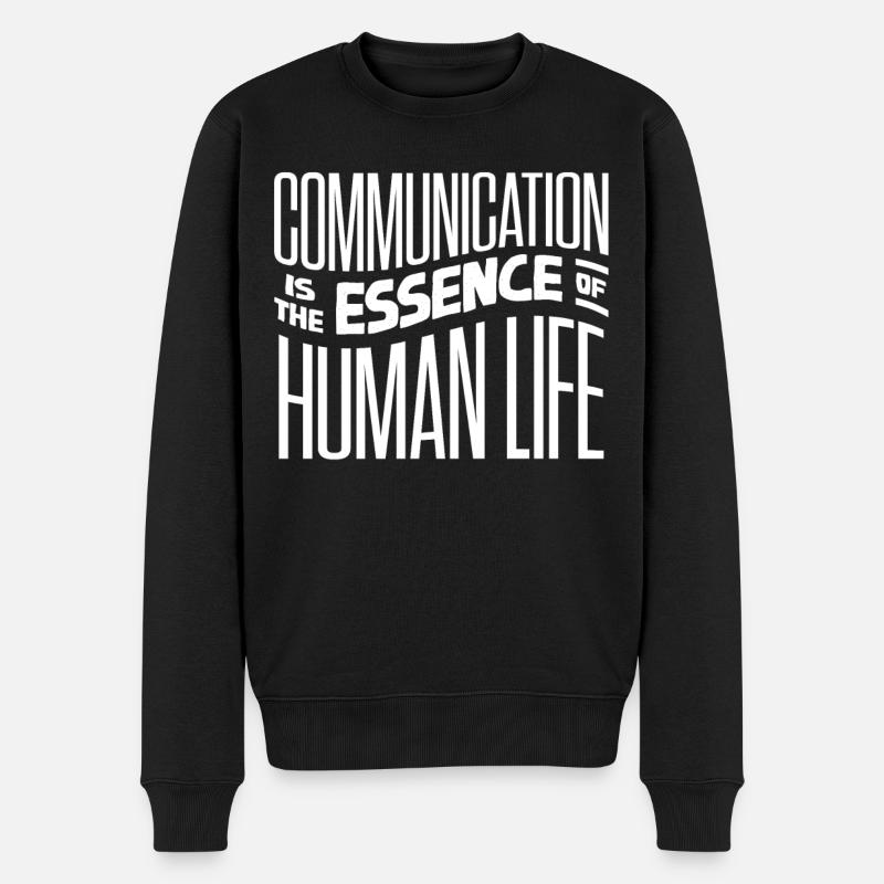 Speech-language pathology, speech-language pathologist - Men's Premium Organic Jumper - black