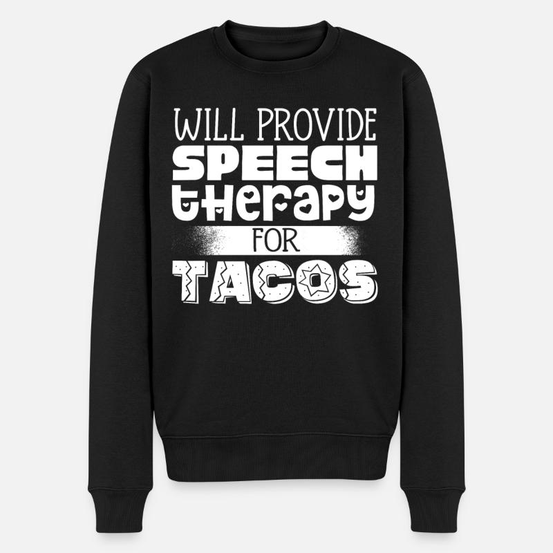 Speech-language pathology, speech-language pathologist - Men's Premium Organic Jumper - black
