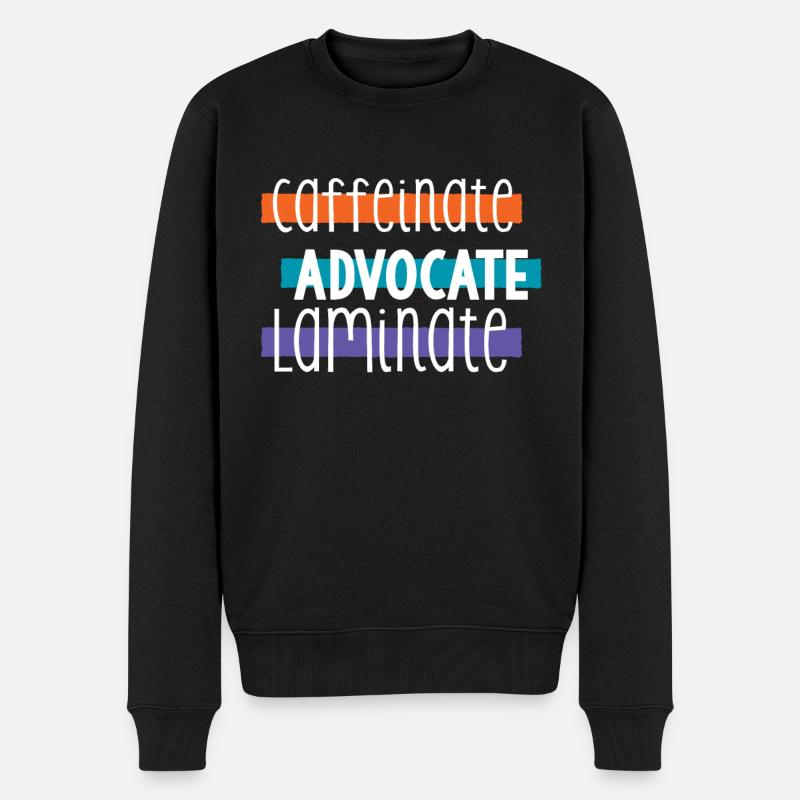 Éducation spécialisée, Éducation spécialisée - Pull Premium bio Homme - noir