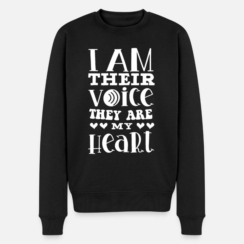 Éducation spécialisée, Éducation spécialisée - Pull Premium bio Homme - noir