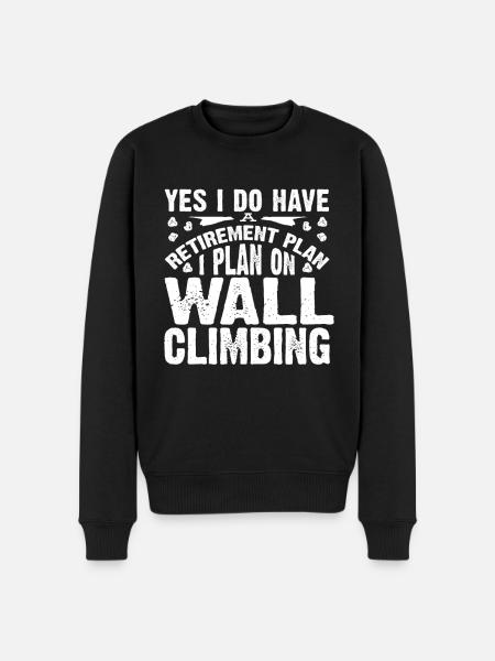 Wall climbers, wall climbers - Men's Premium Organic Jumper - black