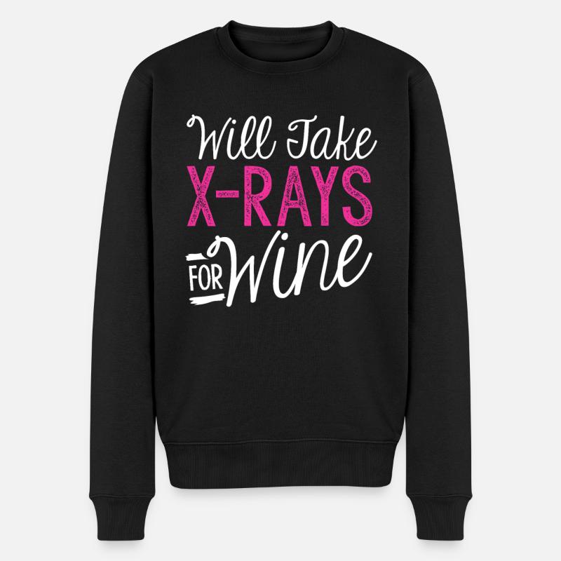 Xray Tech, Xray Technician - Men's Premium Organic Jumper - black